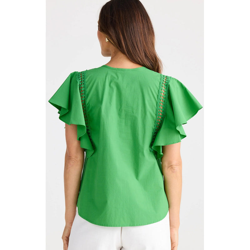 Top Marcia Blouse - Jade