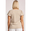 Top Margherita Stripe Tshirt - Camel