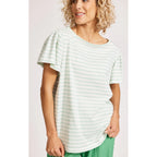 Top Margherita Stripe Tshirt - Mint