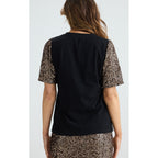 Top Ritz Tee - Bronze Sequin