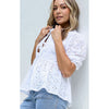 Top Schiffle - White