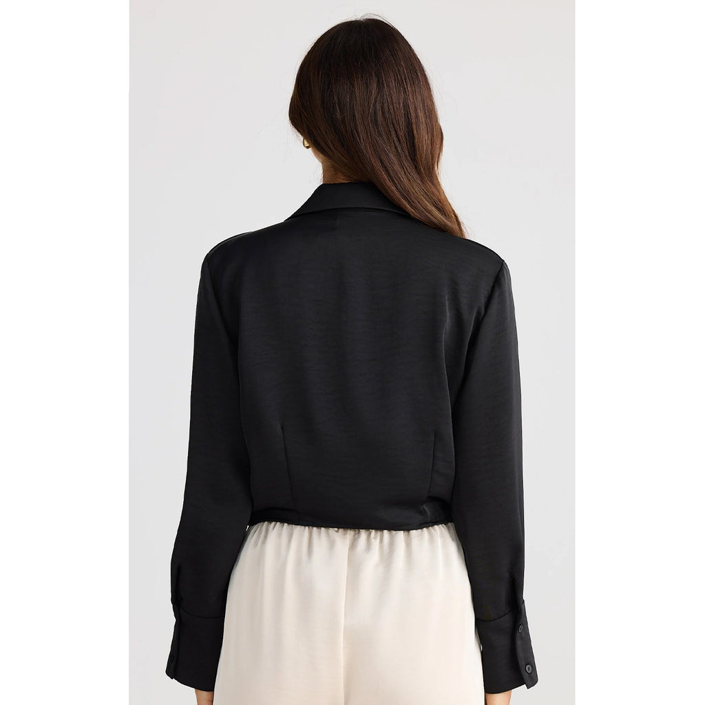 Top Soprano Overshirt - Black