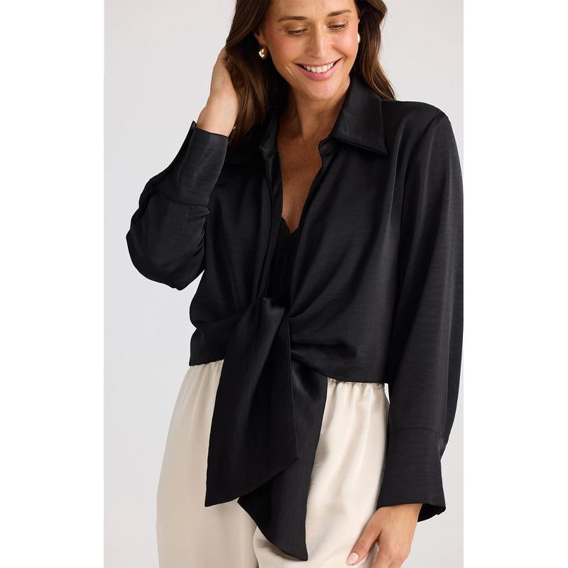 Top Soprano Overshirt - Black