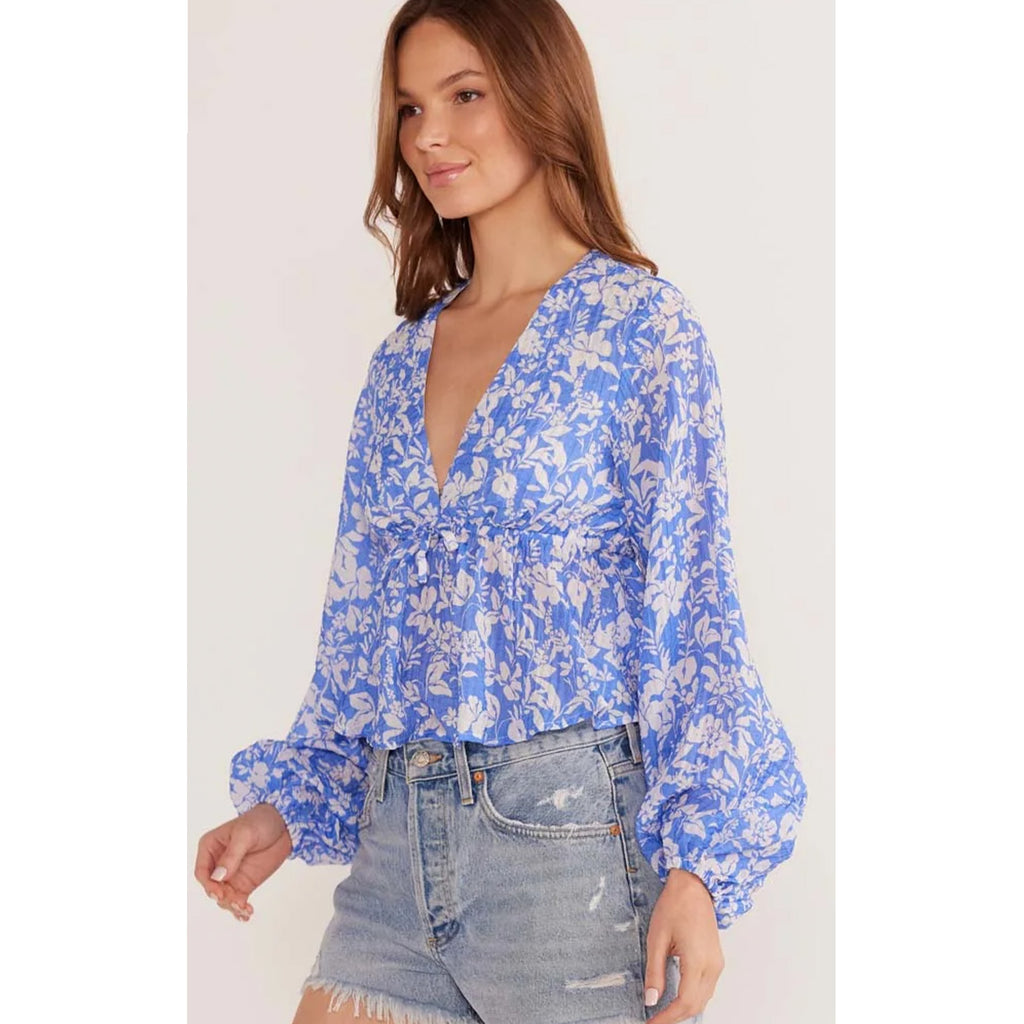 Top Waverly Drawstring Blouse