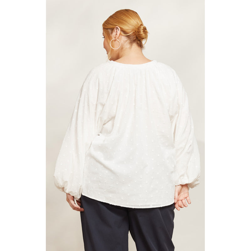 Top Zephyr Blouse - Opal