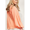 Top Zephyr Blouse - Papaya