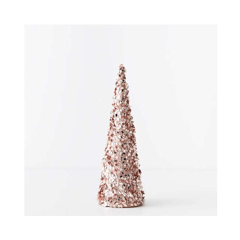 Christmas Tree Jewel Cone 30cm - Pink