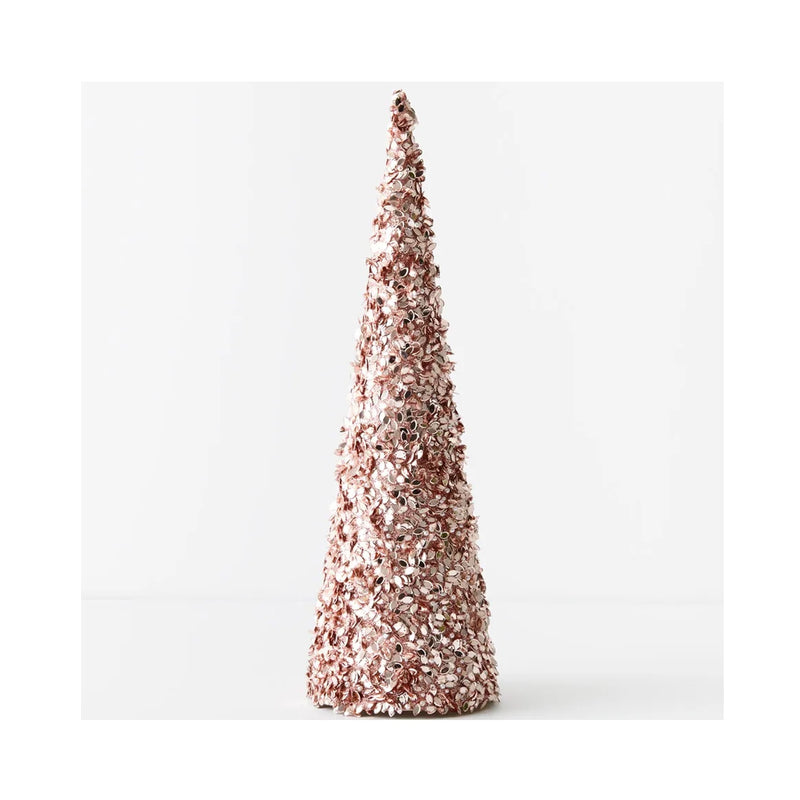 Christmas Tree Jewel Cone 45cm - Pink