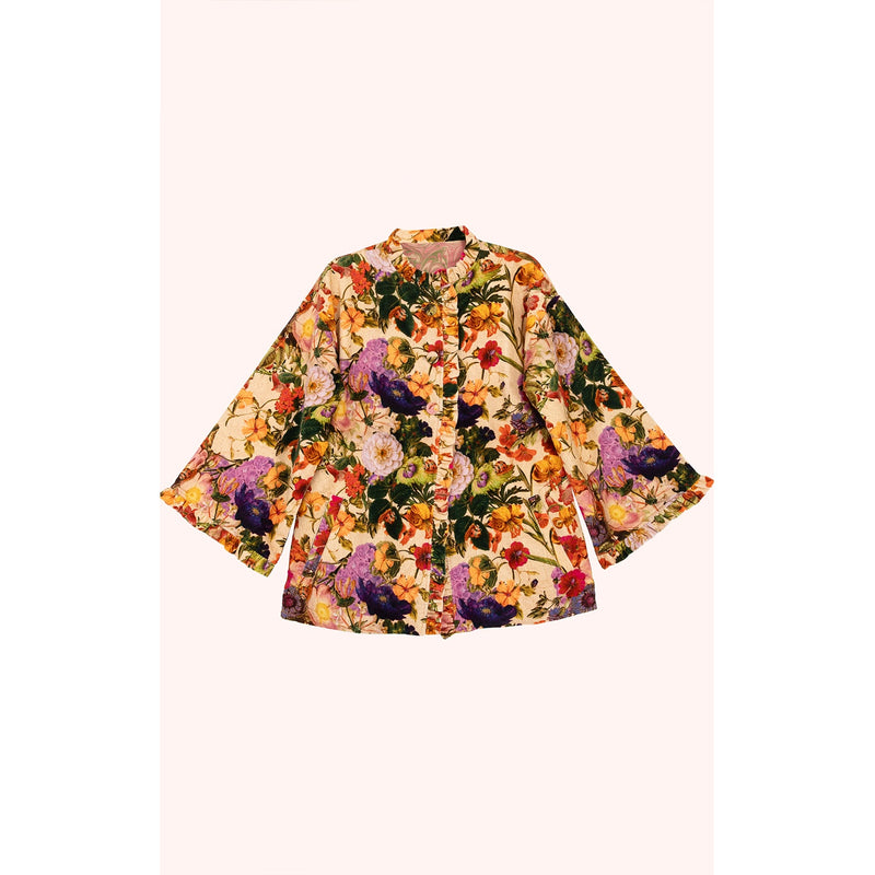 Jacket Velvet - Cream Posy