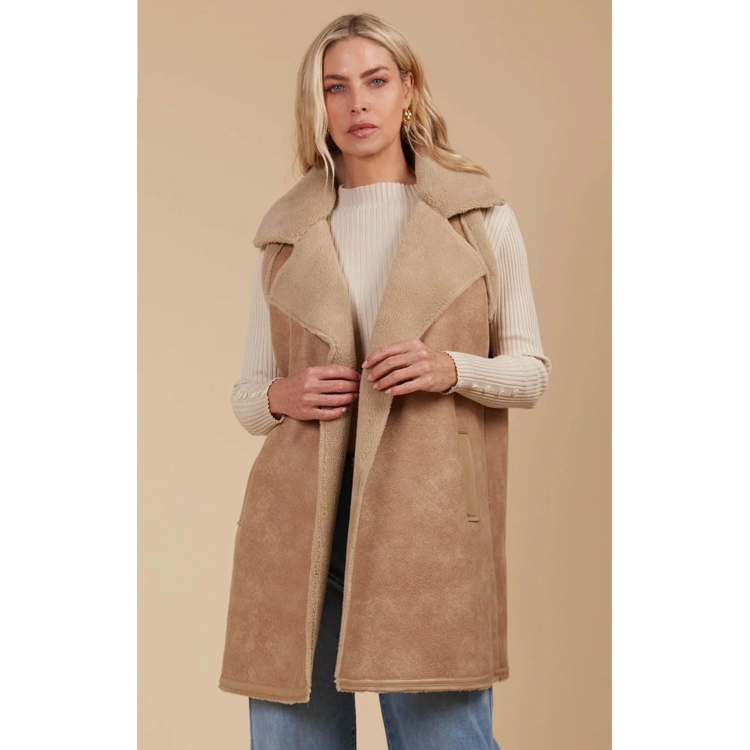 Vest Eris - Camel