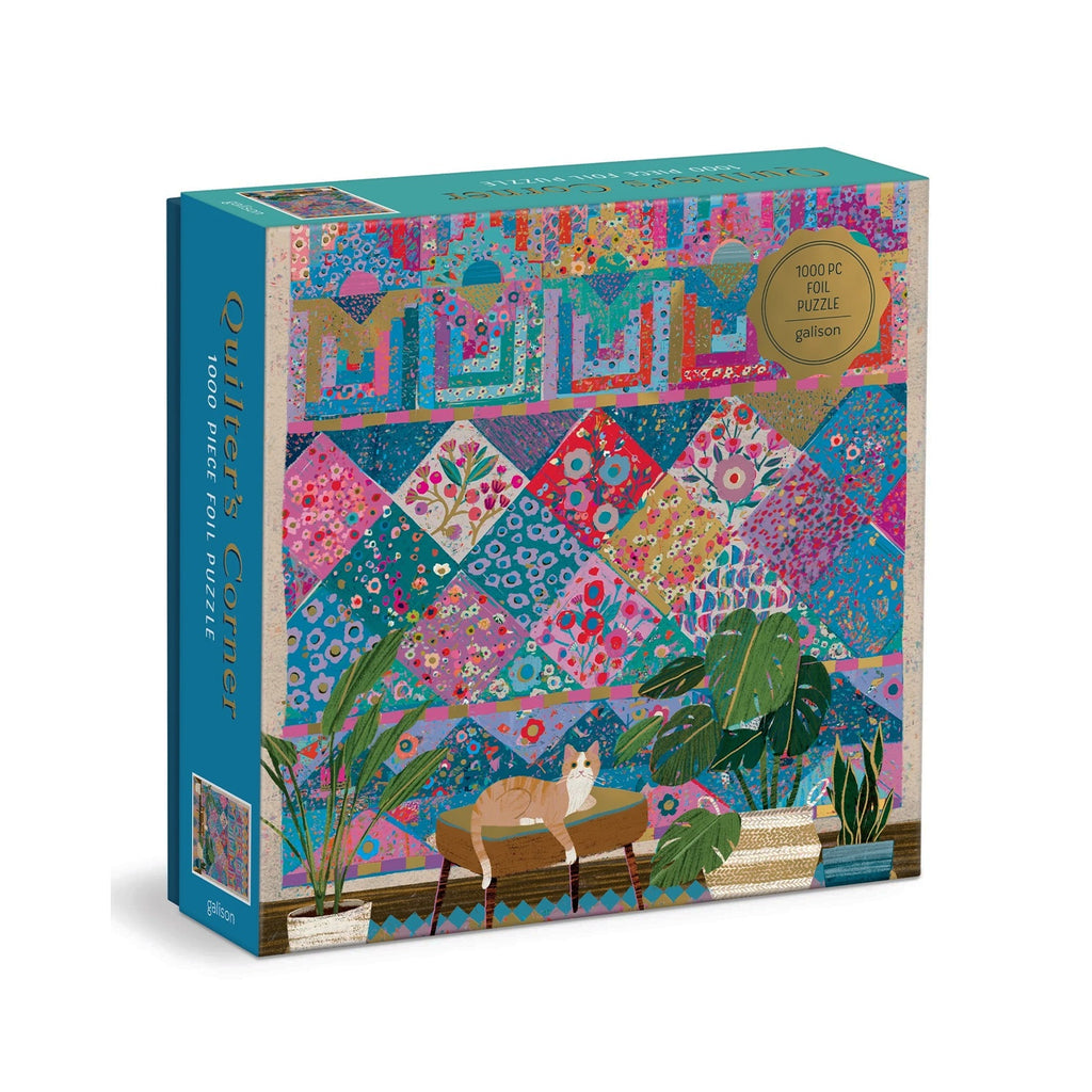 Puzzle Quilter's Corner Foil