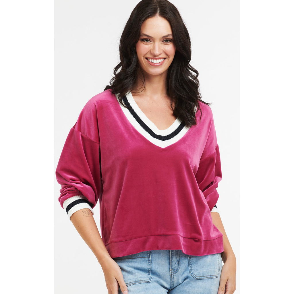 Jumper Velour Pink ONE SIZE