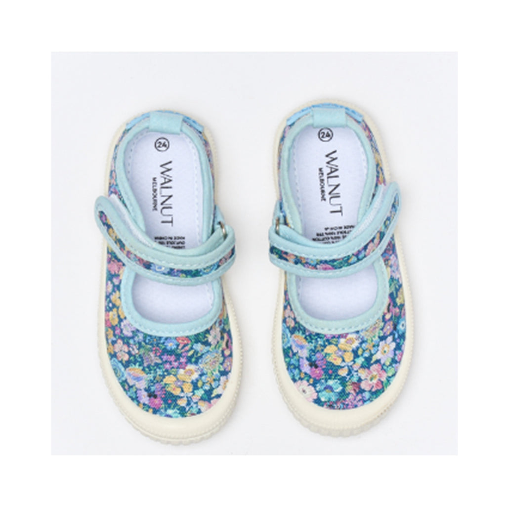 Children's Shoe Mary Jane Canvas - Liberty - Classic Garden