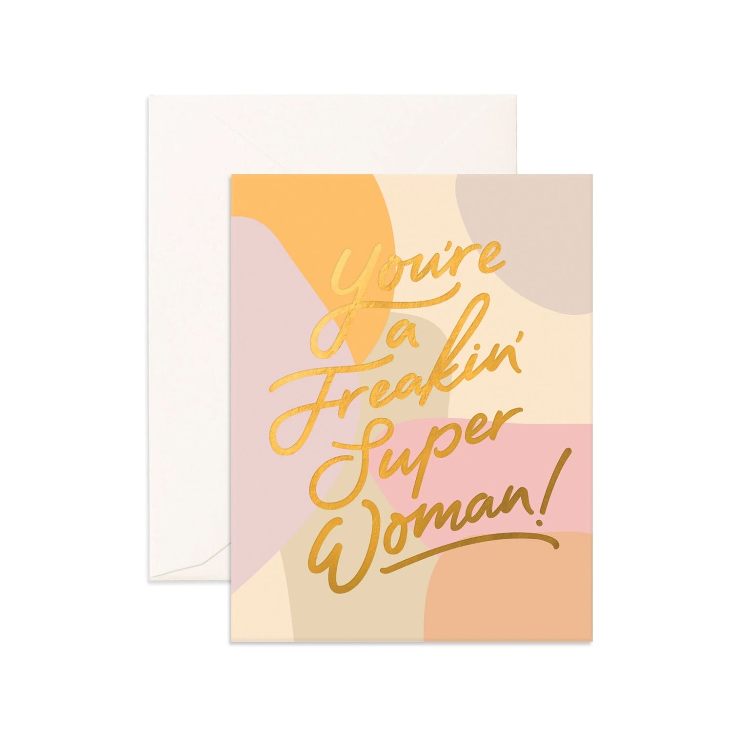 Card Freakin' Super Woman