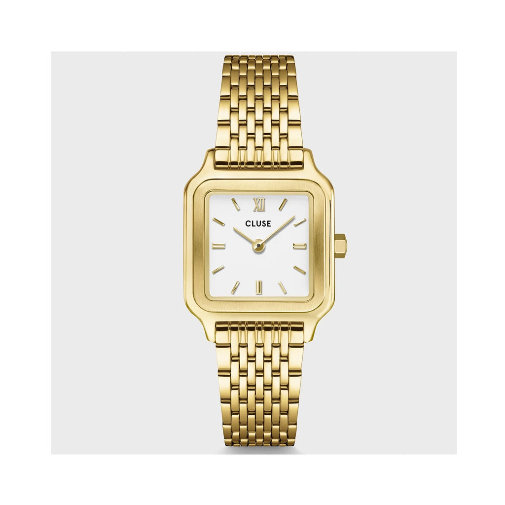 Watch Gracieuse Petite - White / Gold Link