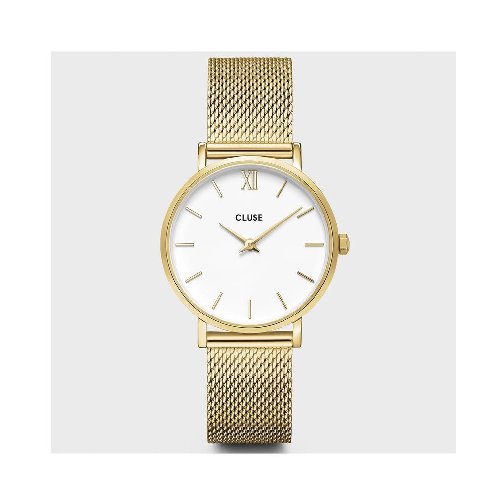 Watch Minuit Mesh - Gold / White