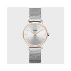 Watch Minuit Mesh - Rose Gold / Silver