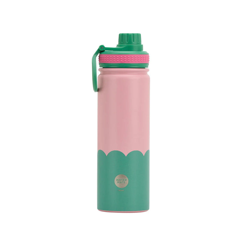 Watermate Bottle Wave 600ml - Musk Green