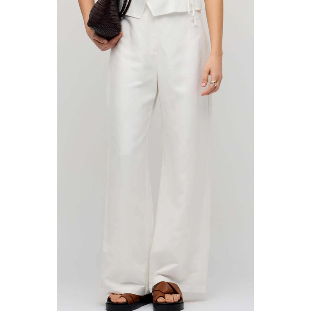 Pant Nyla - White