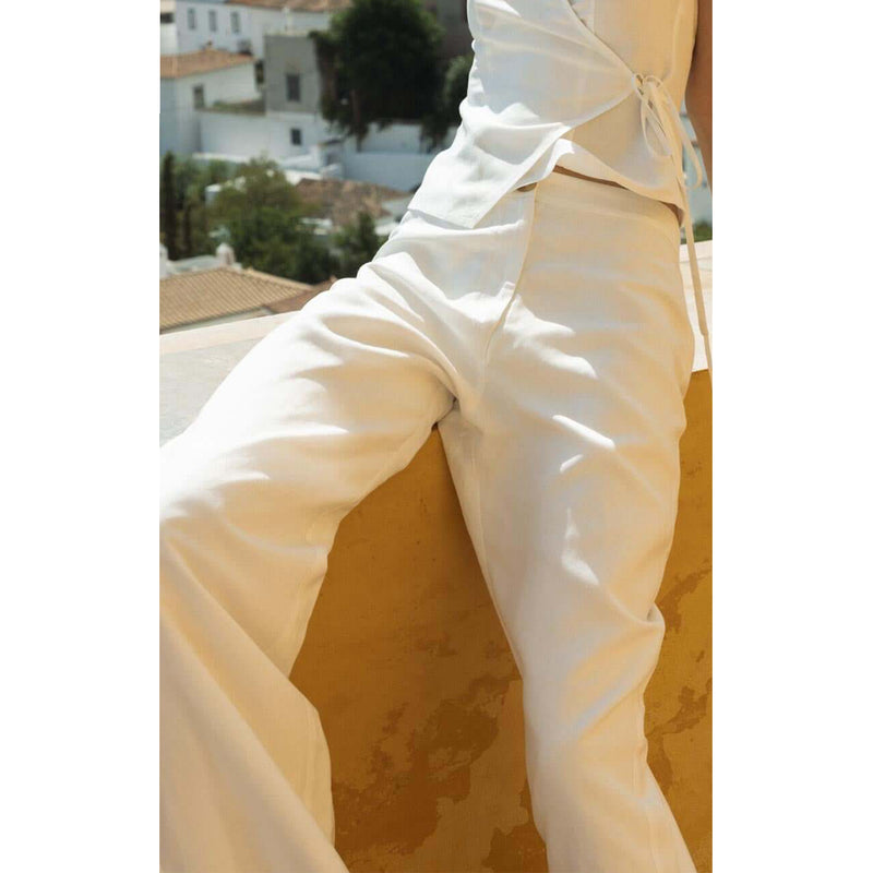 Pant Nyla - White
