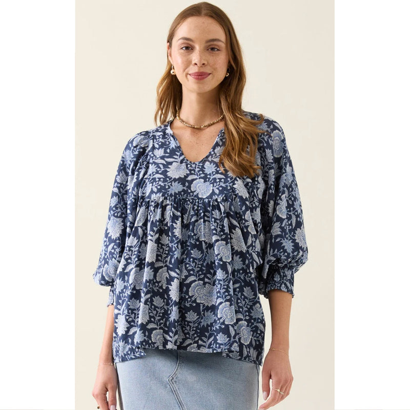 Top Wilma Top - Navy