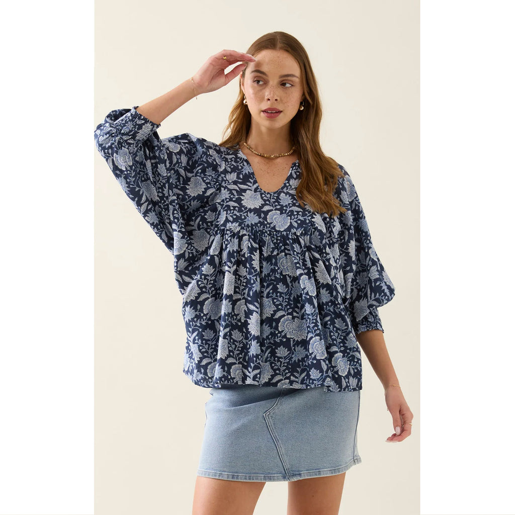 Top Wilma Top - Navy