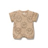 Baby Sweat Growsuit - Happy Days