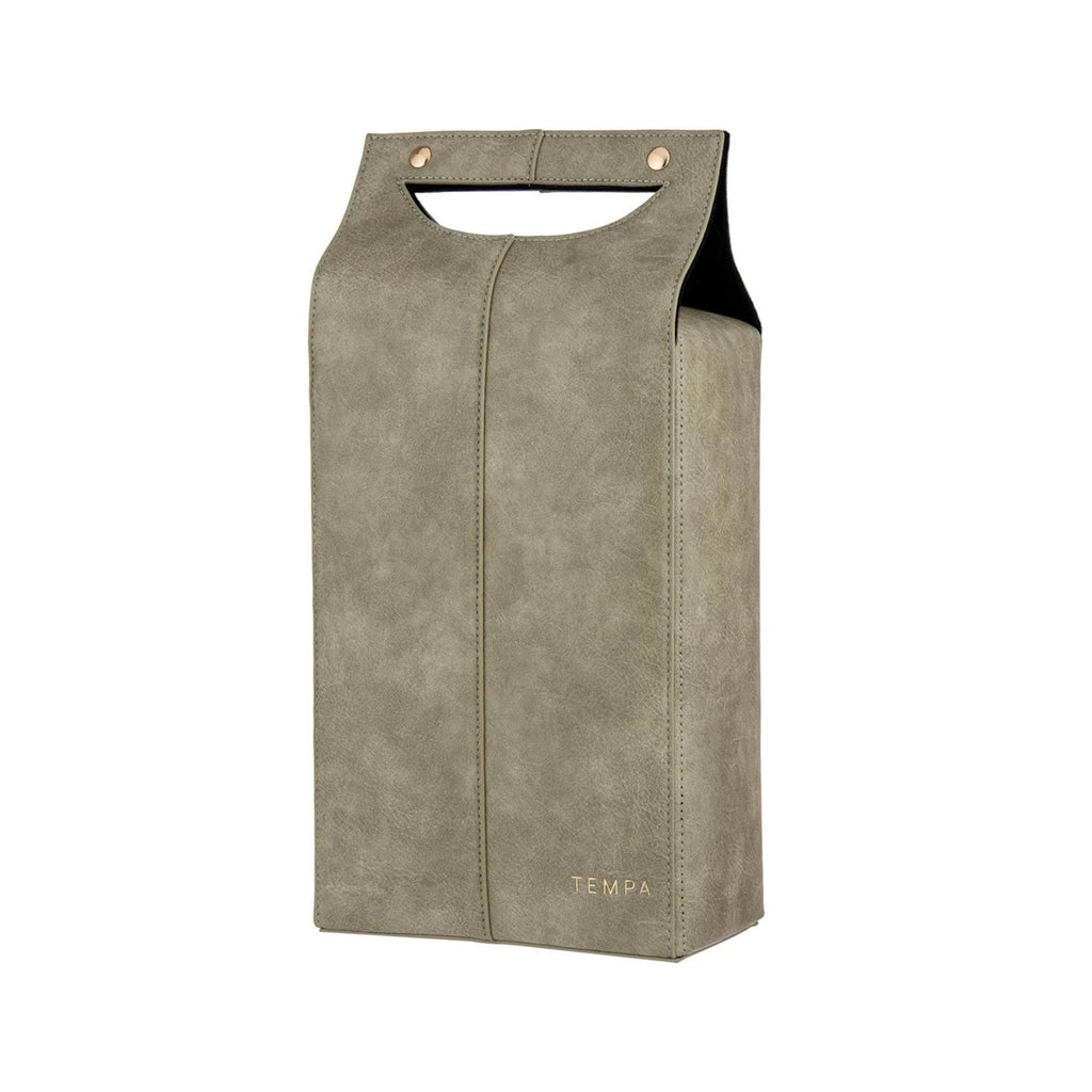 Wine Bag Double Harley - Sage