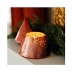 Candle Xmas Tree Gold - Cypress & Fir