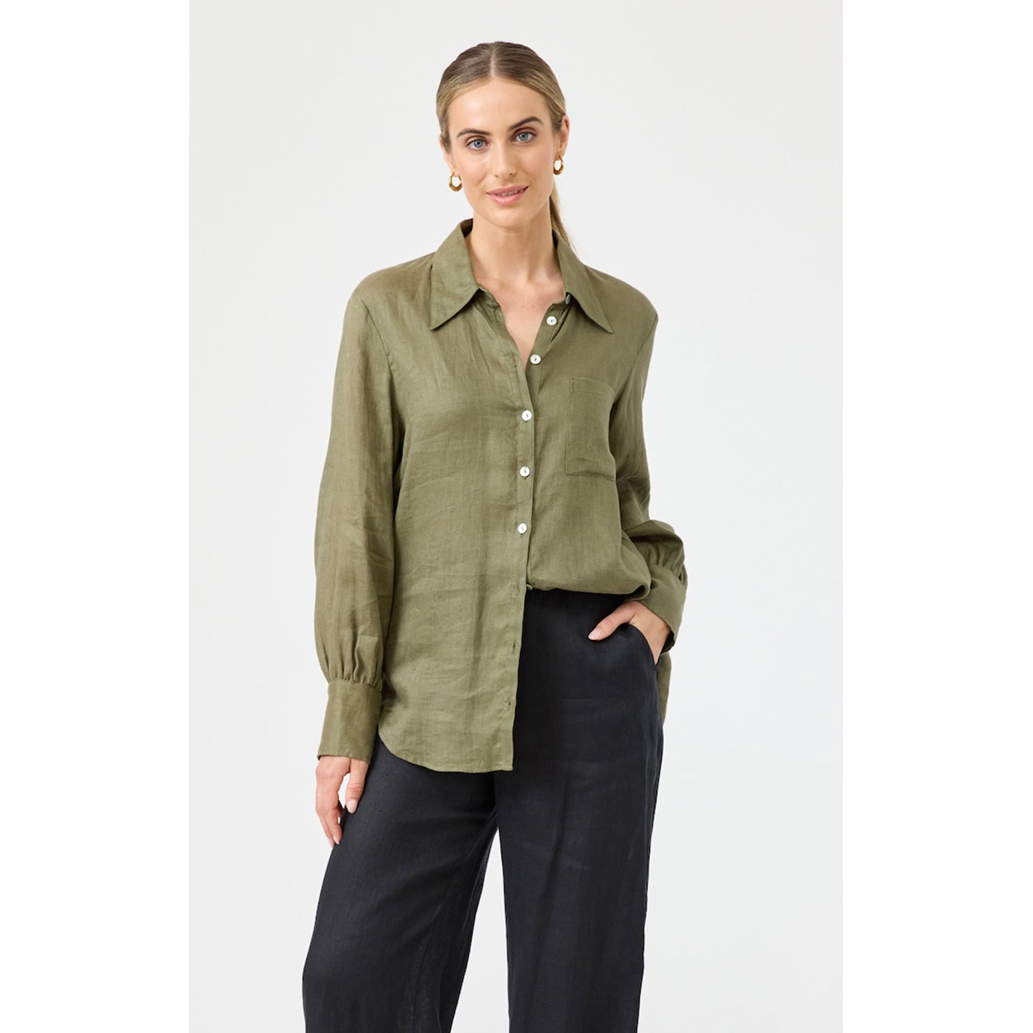 Top Studio Shirt - Khaki