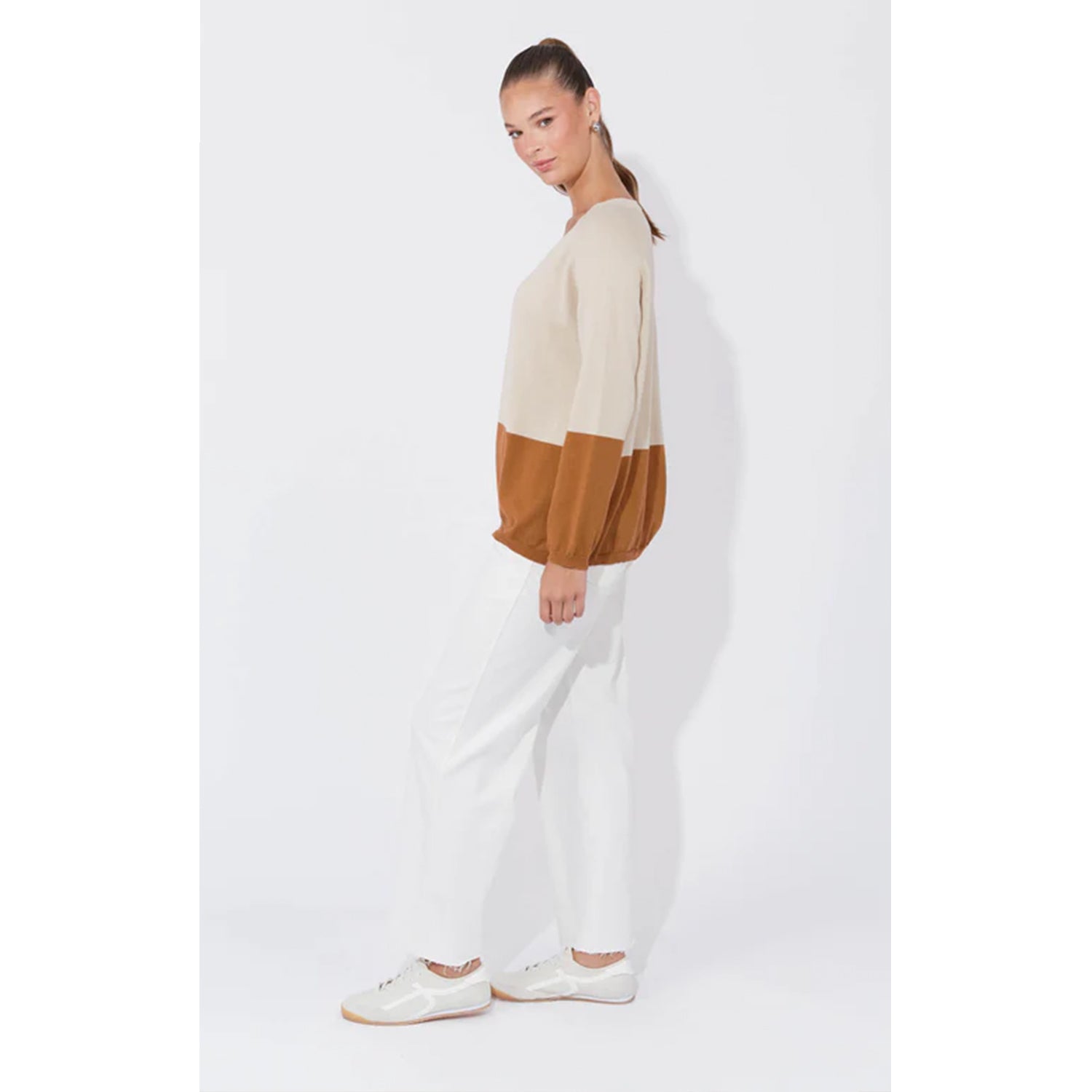 Knit Casablanca Block - Sand Dune