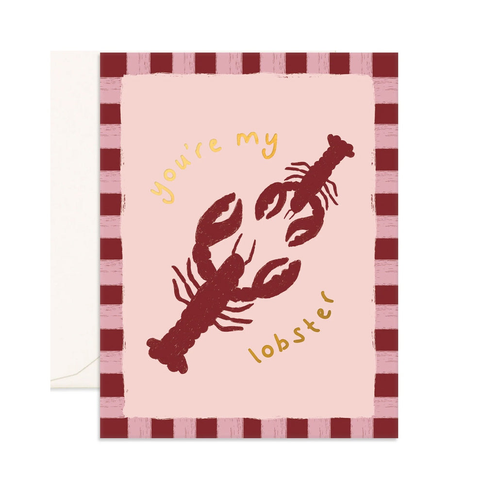Card You're My Lobster