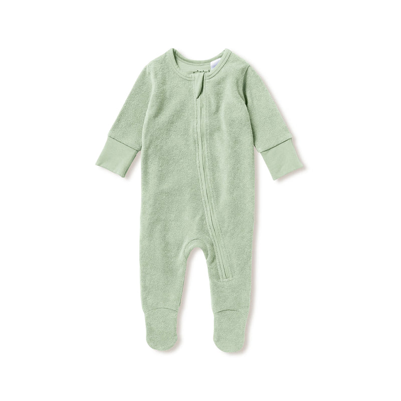 Zipsuit Terry Organic - Fern