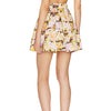 Skirt Zoey Midi - Brown Floral