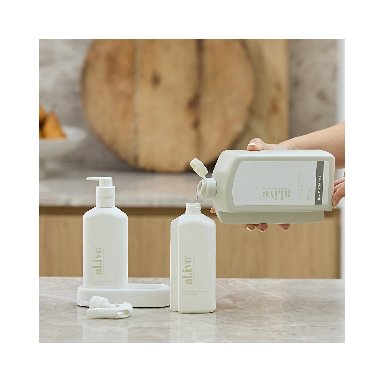 Bench Spray Refill 1L - Lemon & Pomegranate
