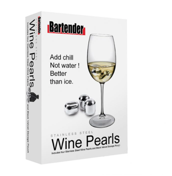 Wine Stones Pearls Set 4
