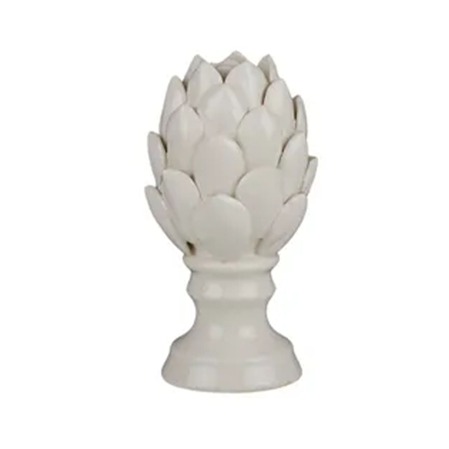 Medina Ceramic Sculpture 10x19cm Ivory