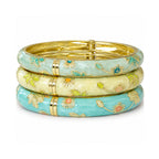 Bangle Enamel - Vine Dark Blue