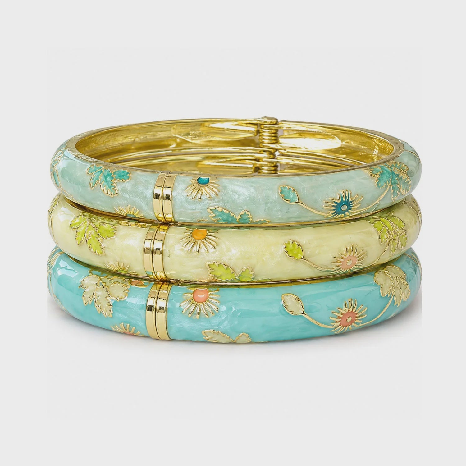 Bangle Stack Blue - Set 3