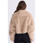 Jacket Fur Chantel - Beige