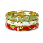 Bangle Enamel - Vine Red