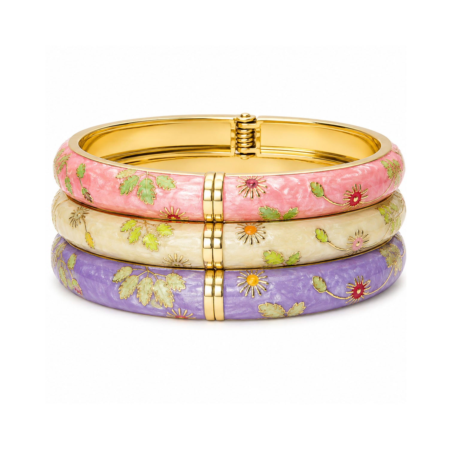 Bangle Enamel - Vine Lilac