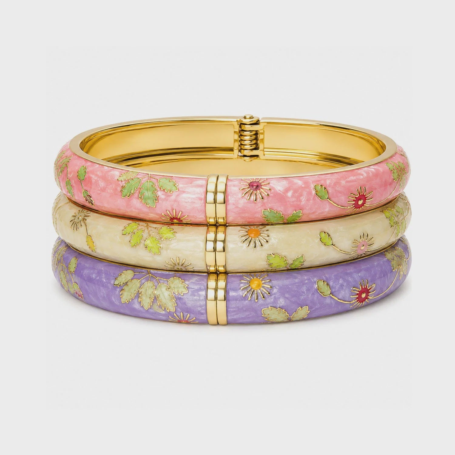 Bangle Stack Lilac - Set 3