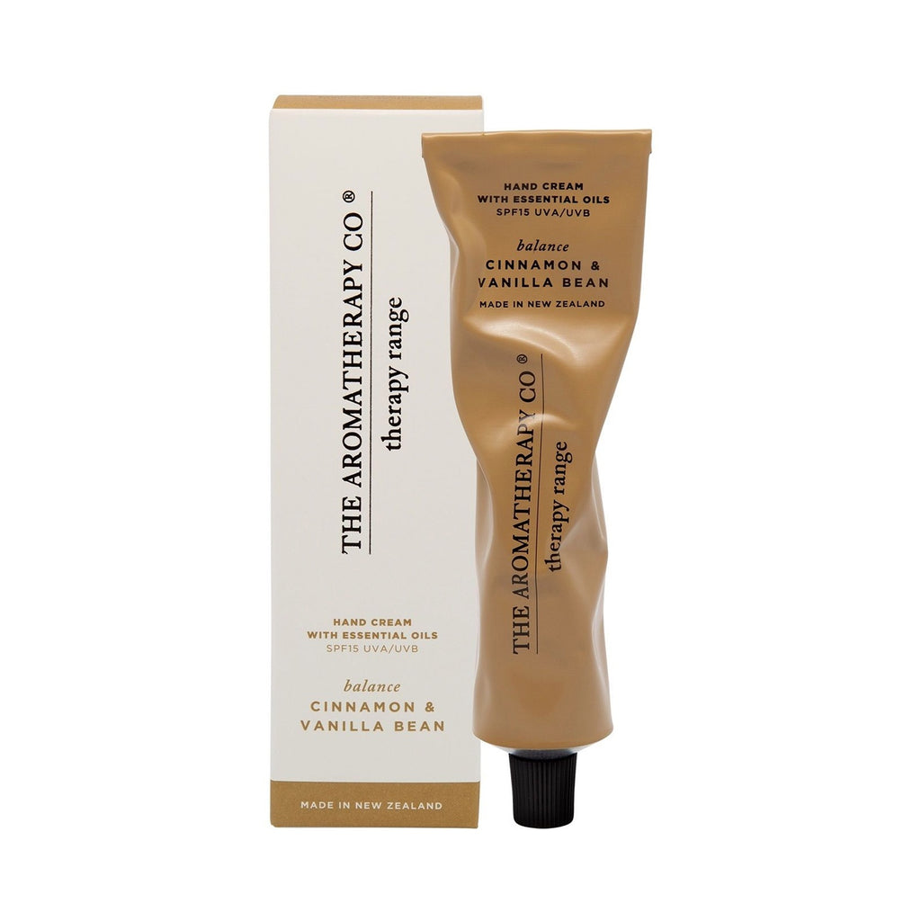 Hand Cream Therapy 15ml Balance Cinnamon & Vanilla