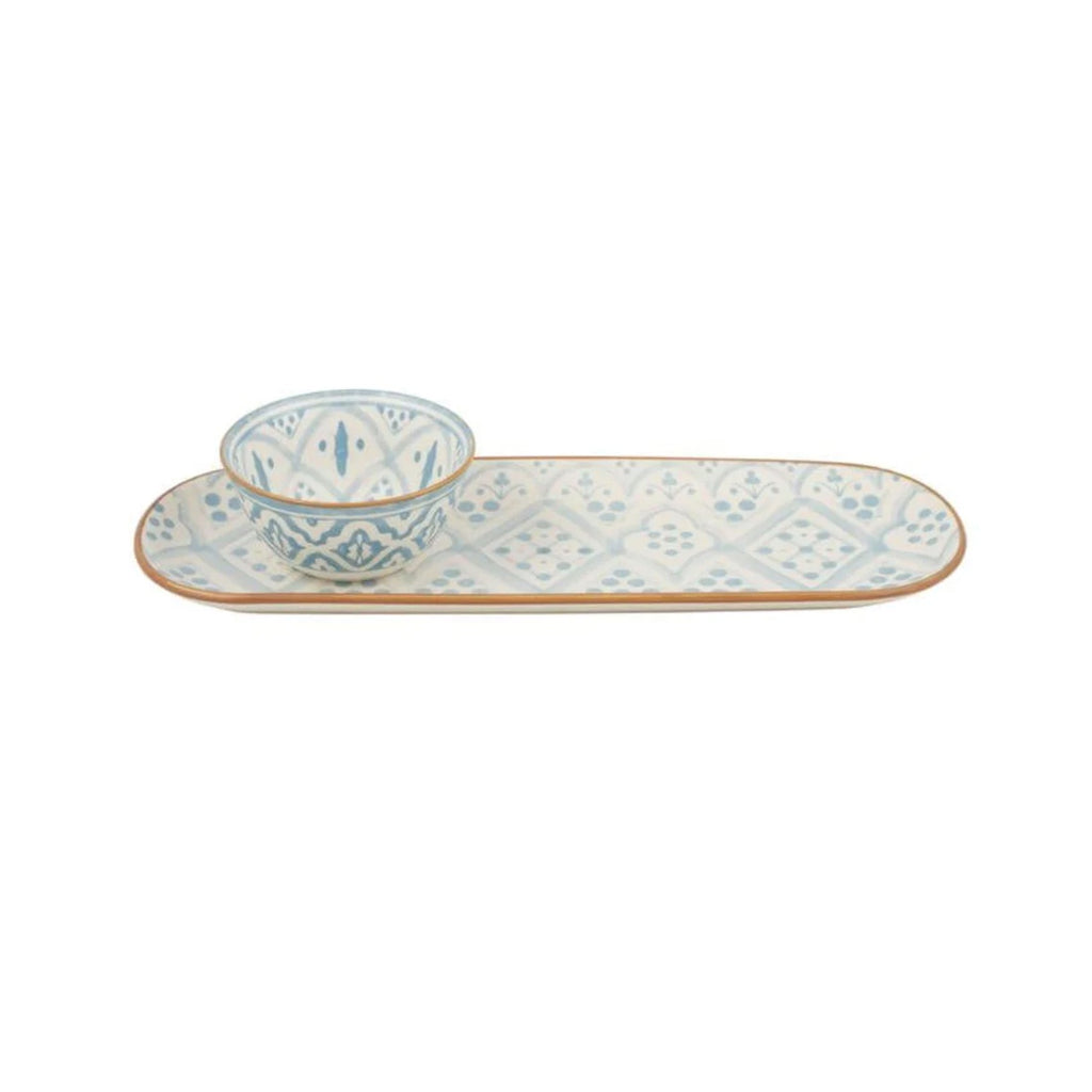 Serving Set Ceramic Aleah - Blue