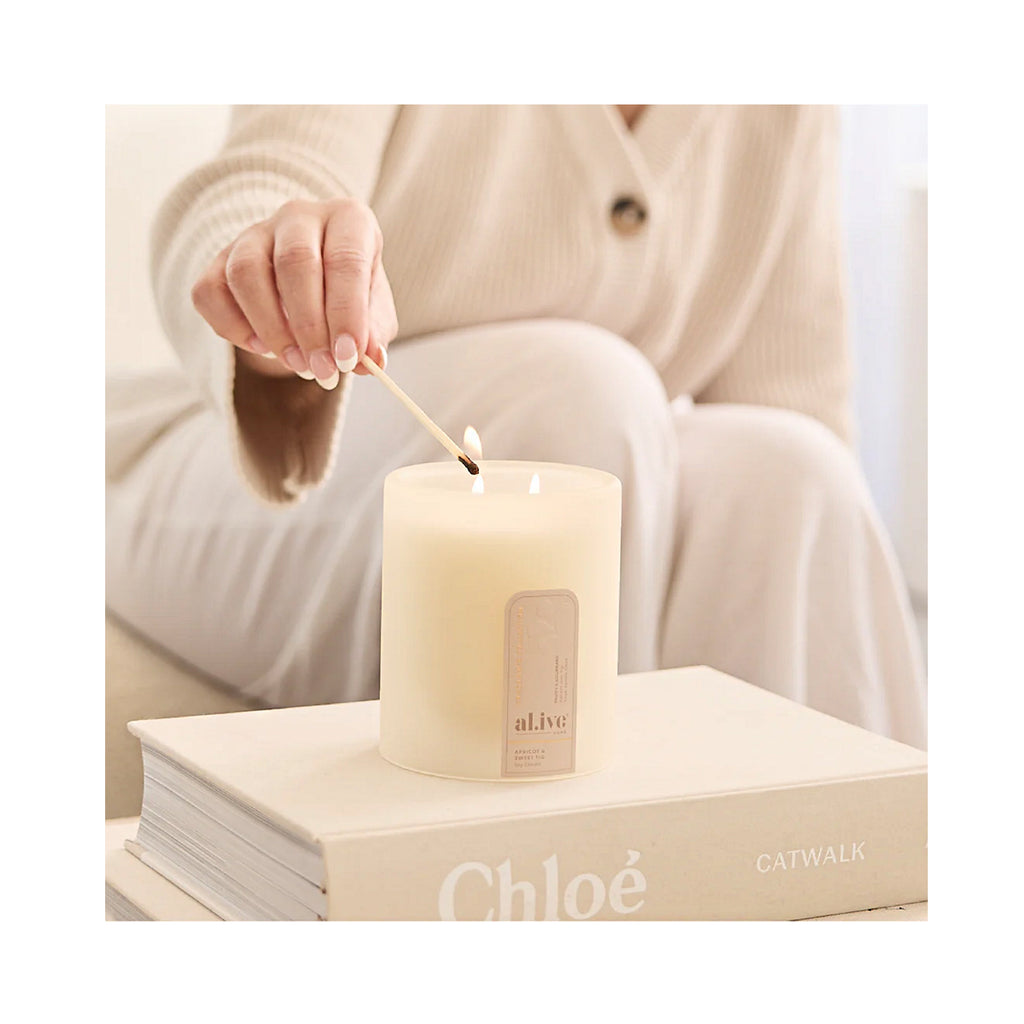 Candle Soy - Apricot & Sweet Fig