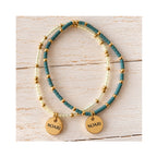 Bracelet Aloha - Duck Egg Set of 2