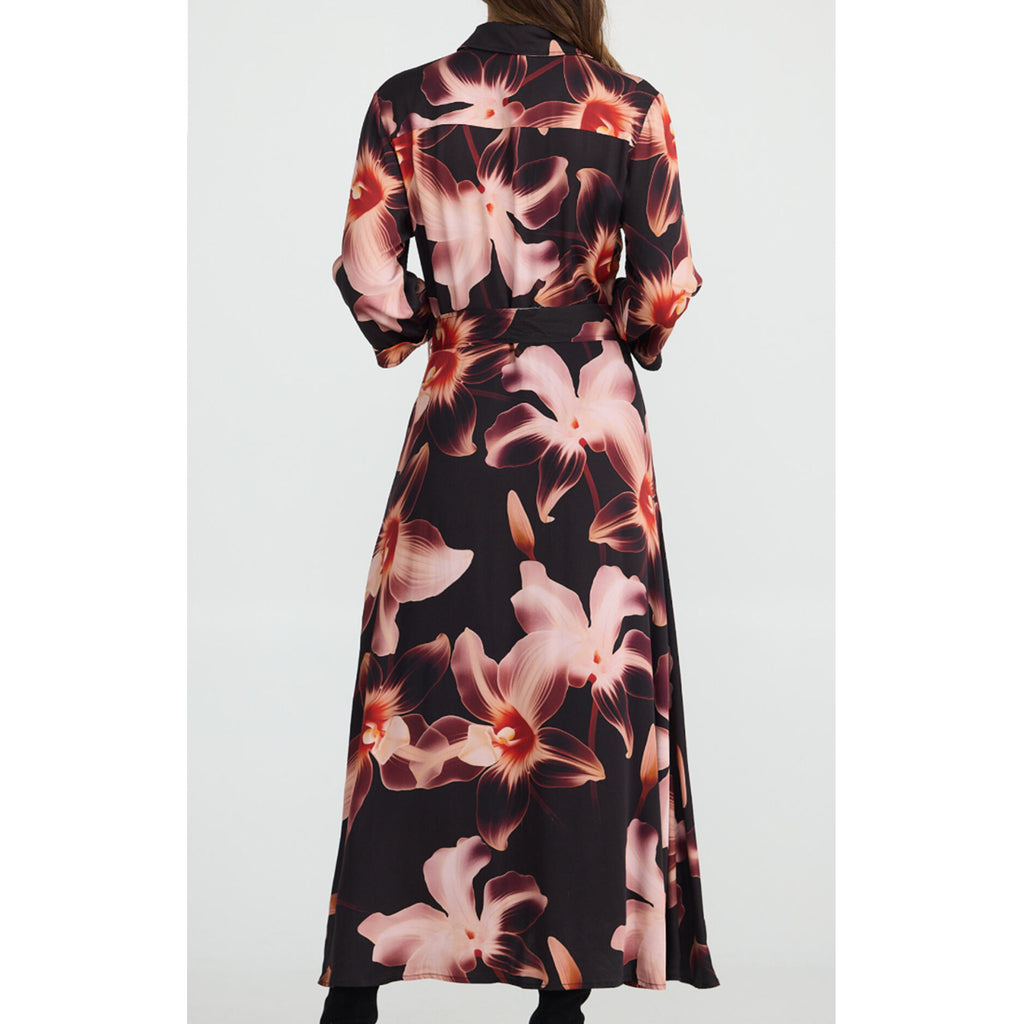 Dress Rossellini - Night Orchid