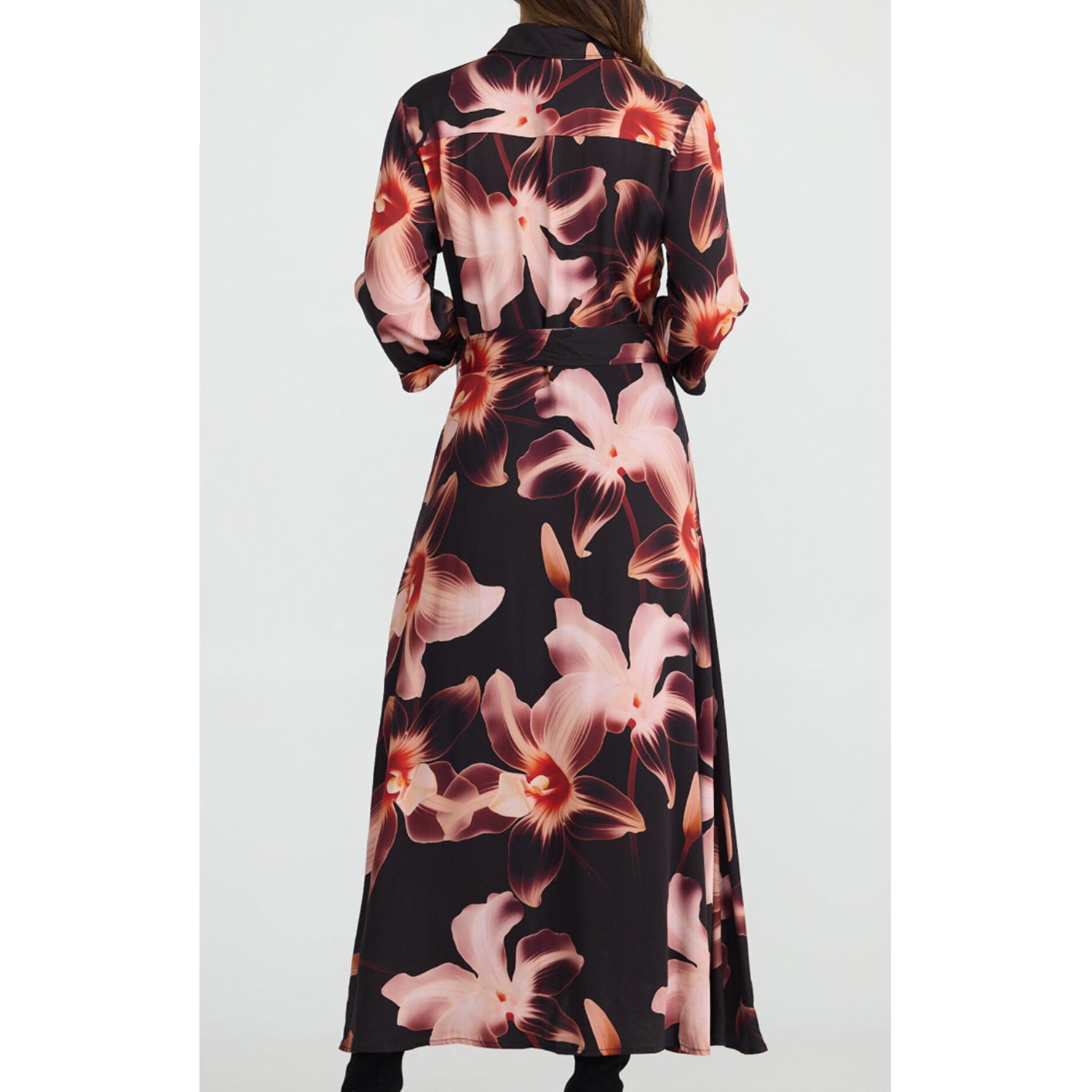 Dress Rossellini - Night Orchid