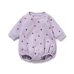 Berry Plums Organic Waffle Bodysuit